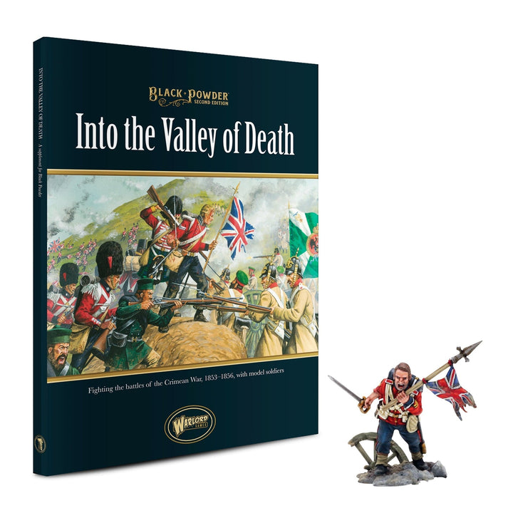 (w/ The Trooper Promo) Into the Valley of Death (The Crimean War) Black Powder supplement Book Warlord Games