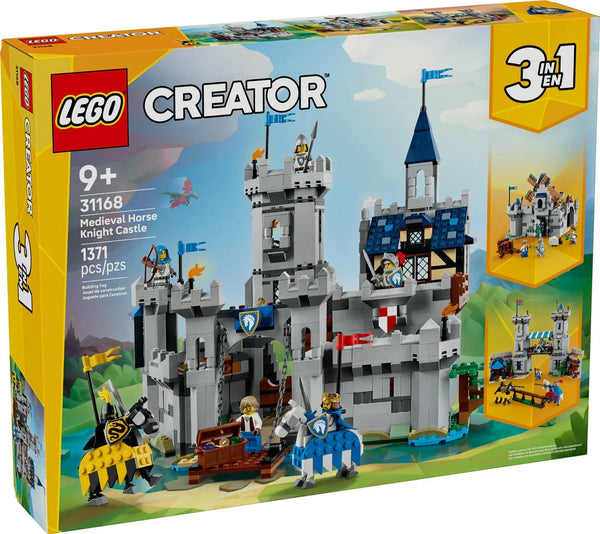 LEGO® Creator 3in1 Medieval Horse Knight Castle 31168 LEGO LEGO