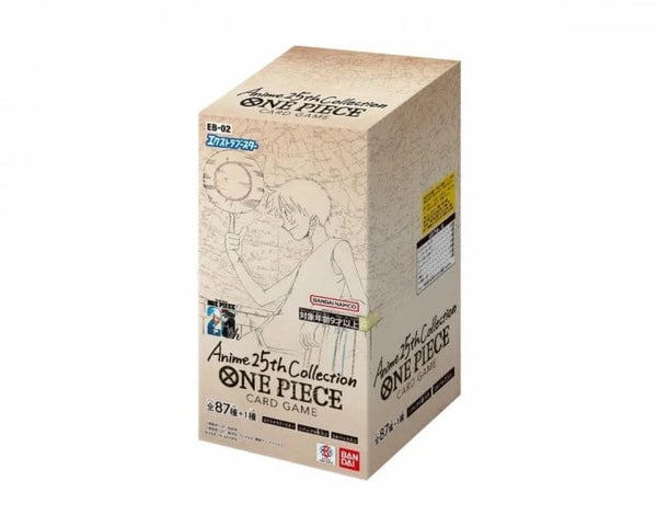 One Piece: Anime 25th Collection EB-02 (Japanese) Booster Box Non-Singles Bandai