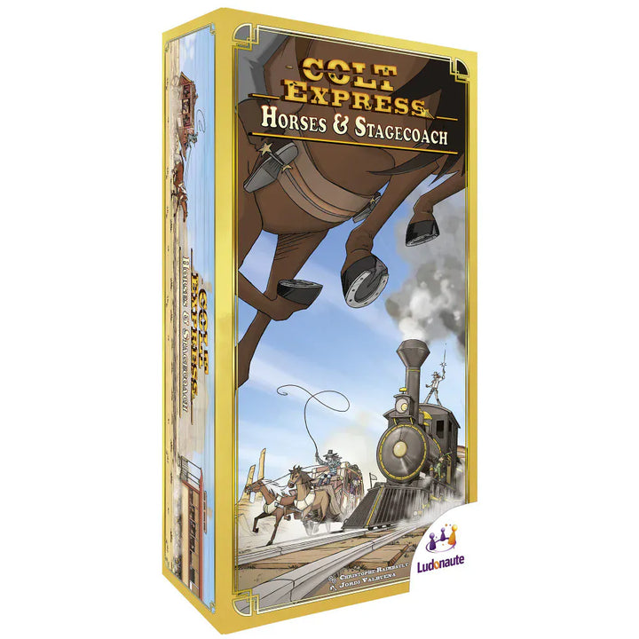 Colt Express: Horses and Stagecoach Expansion Board Game Asmodee