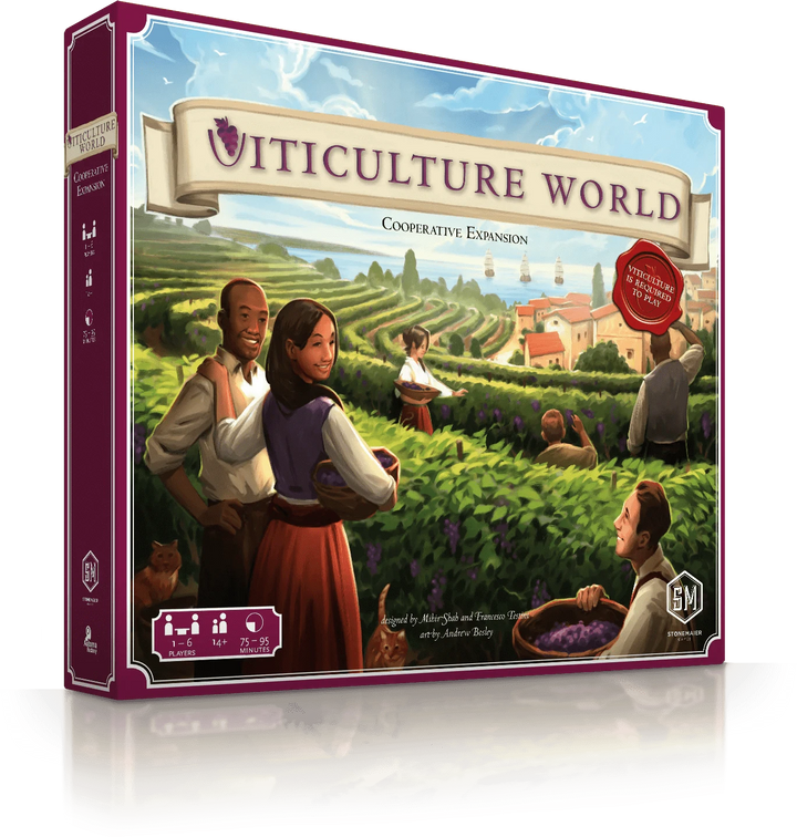 Viticulture World - Cooperative Expansion Board Game Stonemaier