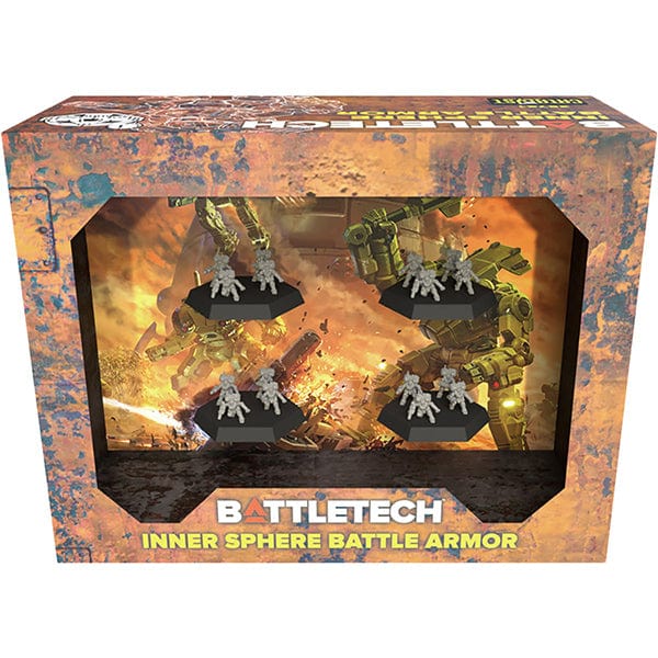 BattleTech: Mercenaries ForcePack - Inner Sphere Battle Armor Platoon Model Kit Alliance Games Distribution