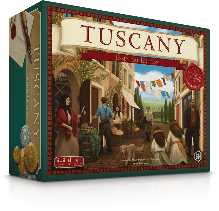 Viticulture - Tuscany Expansion (Essential Edition) Board Game Stonemaier