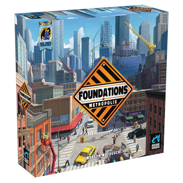 Foundations of Metropolis Board Game Board Game Alliance Games Distribution