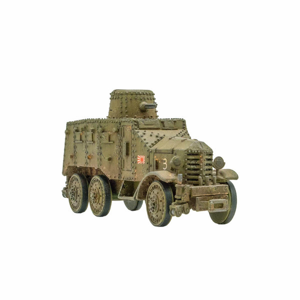 Type 91 So-Mo armoured car Model Kit Warlord Games