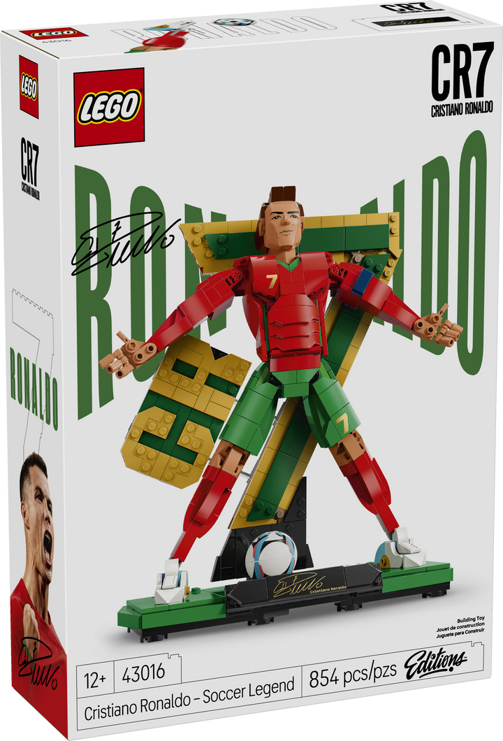 LEGO® Editions Football Cristiano Ronaldo – Soccer Legend 43016