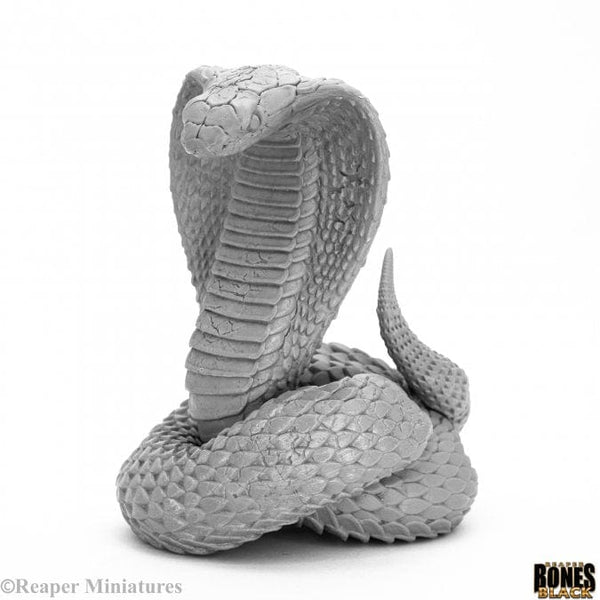 Bones Black: King Cobra Model Kit Reaper Miniatures