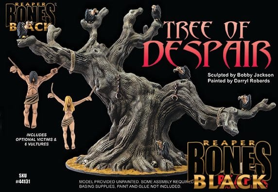Bones Black: Tree of Despair Model Kit Reaper Miniatures