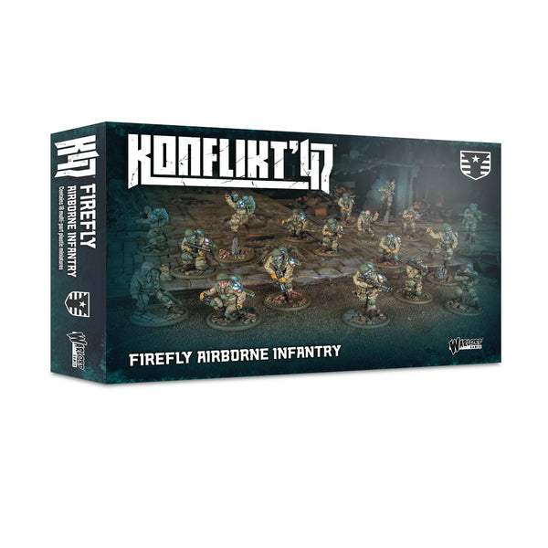 Konflikt '47 United States Firefly Airborne Infantry Model Kit Warlord Games