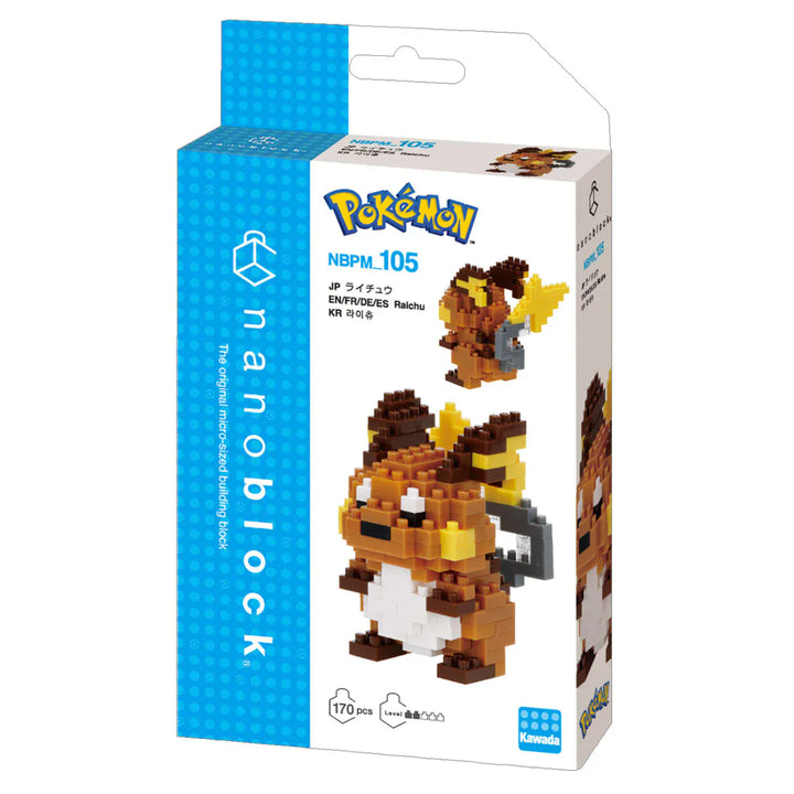 Nanoblock: Pokemon - Raichu Model Kit Bandai Namco