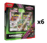 Pokemon Kingambit Illustration Collection [x6] Sealed Case