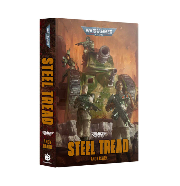 Steel Tread Hardcover Black Library Book Book Games Workshop