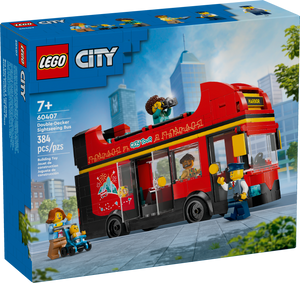 LEGO® City Red Double-Decker Sightseeing Bus 60407