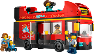 LEGO® City Red Double-Decker Sightseeing Bus 60407