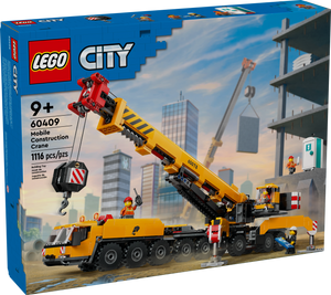 LEGO® City Yellow Mobile Construction Crane 60409