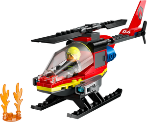 LEGO® City Fire Rescue Helicopter 60411