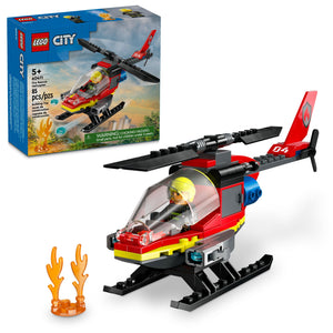 LEGO® City Fire Rescue Helicopter 60411