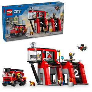 LEGO® City Fire Station with Fire Truck 60414