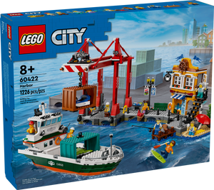 LEGO® City Seaside Harbor with Cargo Ship 60422