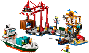 LEGO® City Seaside Harbor with Cargo Ship 60422