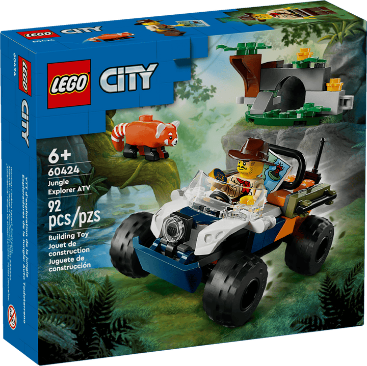 LEGO® City Jungle Explorer ATV Red Panda Mission 60424 LEGO LEGO