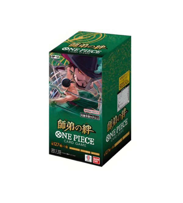 Japanese OP-12 Booster Box One Piece TCG Legacy of the Master Non-singles The Pokemon Company
