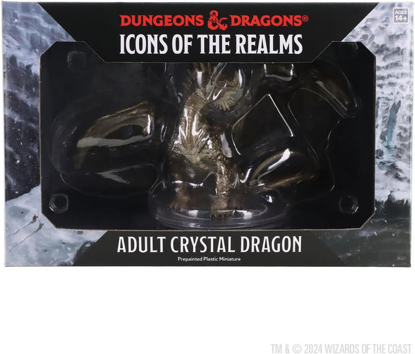 Dungeons & Dragons: Icons of the Realms - Adult Crystal Dragon Model Kit Alliance Games Distribution