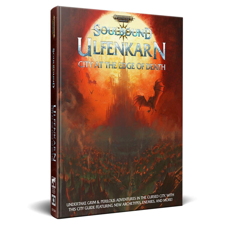 Warhammer Age of Sigmar - Soulbound RPG: Ulfenkarn - City at the Edge of Death Book Book Alliance Games Distribution