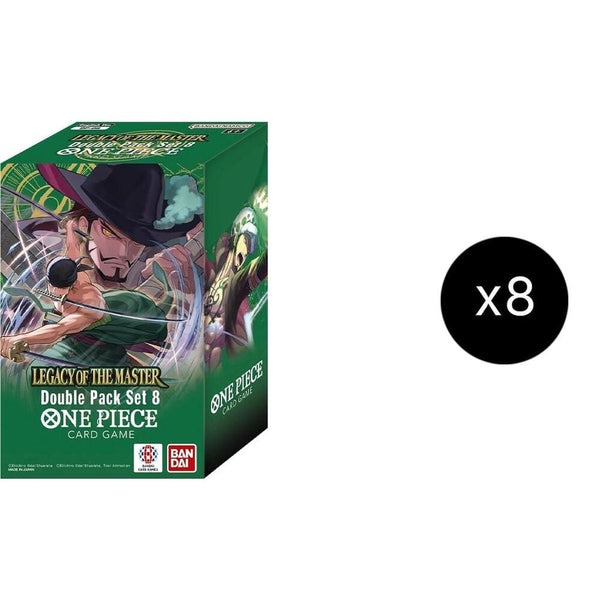 One Piece: Double Pack Set  - Legacy of the Master [DP-08] [x8] Display Non-Singles Bandai