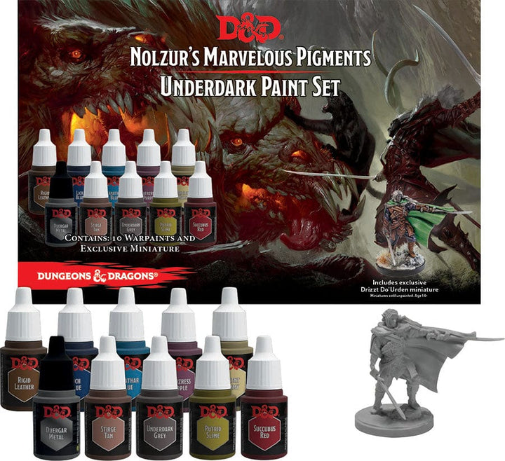 Dungeons & Dragons Nolzur`s Marvelous Pigments: Underdark Paint Expansion Set Paint The Army Painter