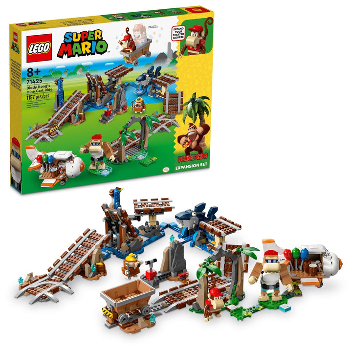 LEGO® Super Mario™ Diddy Kong's Mine Cart Ride Expansion Set 71425 LEGO LEGO