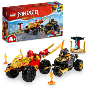 LEGO® Ninjago Kai and Ras’s Car and Bike Battle 71789