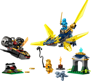 LEGO® Ninjago Nya and Arin’s Baby Dragon Battle 71798