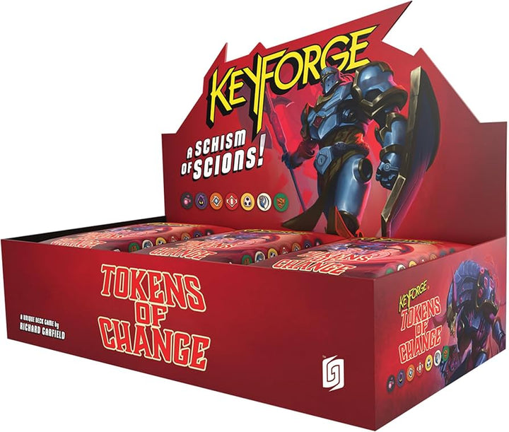 Keyforge: Tokens of Change Sealed Deck Display Non-Singles Asmodee