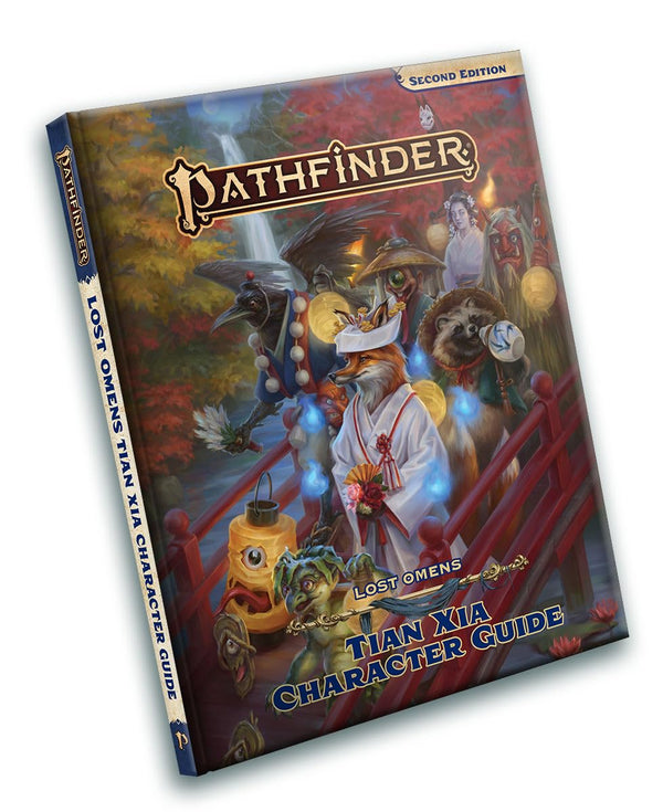 Pathfinder RPG: Lost Omens - Tian Xia Character Guide Hardcover (P2) Book Book Alliance Games Distribution