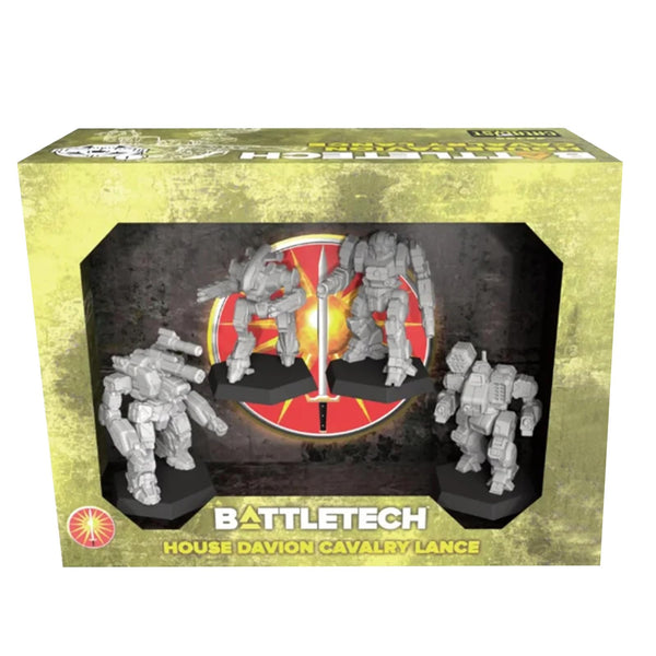 BattleTech: Miniature ForcePack - House Davion Cavalry Lance Model Kit Alliance Games Distribution