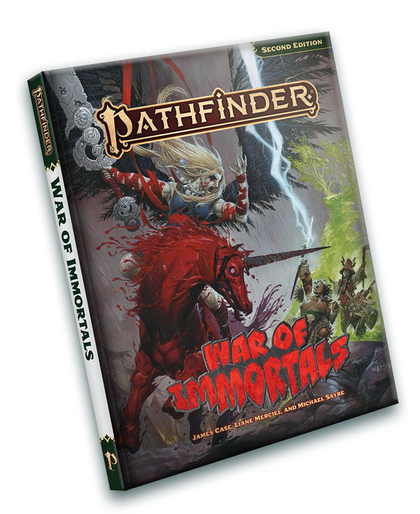 (Regular Edition) Pathfinder RPG: War of Immortals Hardcover Book (P2) Book Alliance Games Distribution