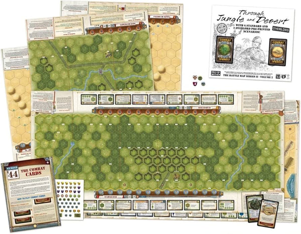 Memoir '44: Through Jungle and Desert Board Game Asmodee