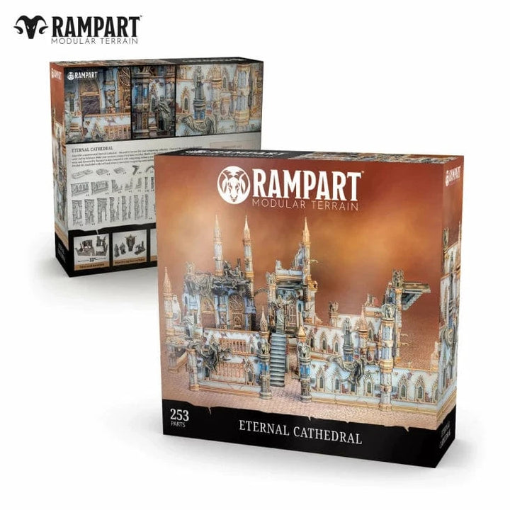 Rampart Modular Terrain Set: Eternal Cathedral Model Kit Archon Studio