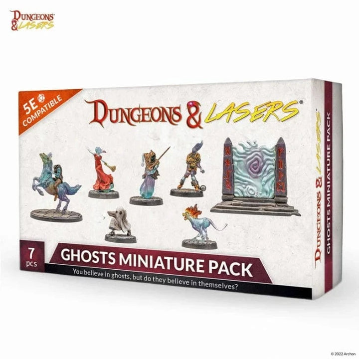 Dungeons & Lasers: Miniatures - Ghosts Miniature Pack Model Kit Archon Studio