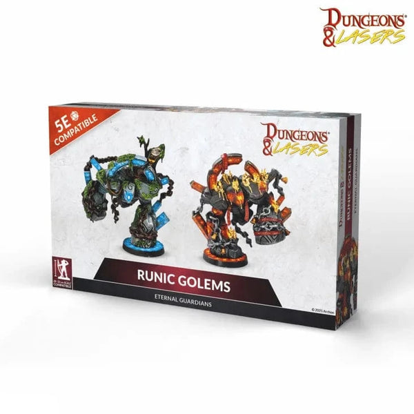 Dungeons & Lasers: Runic Golems - Eternal Guardians Model Kit Archon Studio
