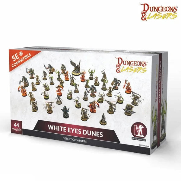 Dungeons & Lasers: White Eyes Dunes - Desert Creatures Model Kit Archon Studio