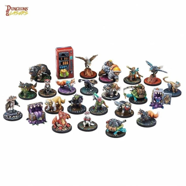 Dungeons & Lasers: Miniatures - Animal Companions Model Kit Archon Studio