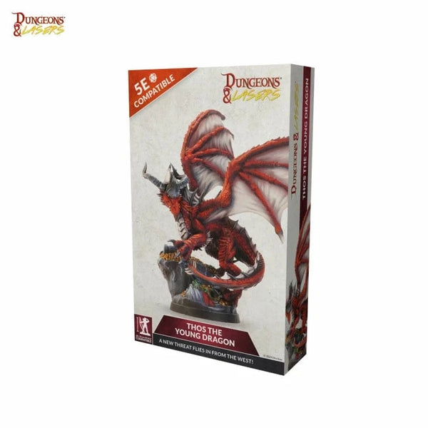 Dungeons & Lasers: Dragons - Thos, The Young Dragon Model Kit Archon Studio