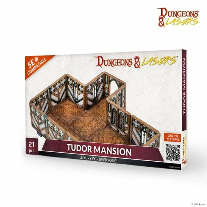 Dungeons & Lasers: Expansion Set - Tudor Mansion Model Kit Archon Studio