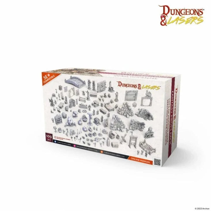 Dungeons & Lasers: Expansion Set - Fantasy Props Pack Model Kit Archon Studio