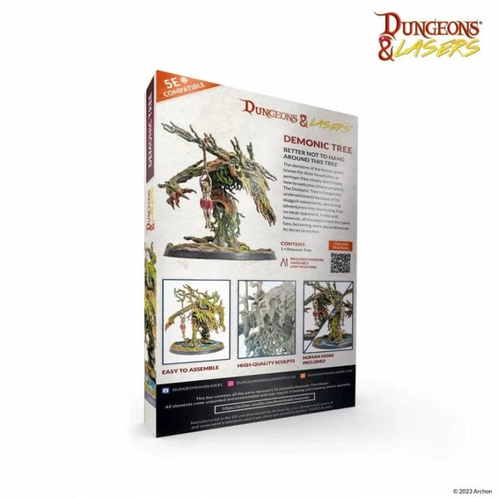 Dungeons & Lasers: Miniatures - Demonic Tree Model Kit Archon Studio