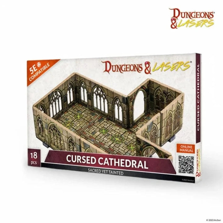 Dungeons & Lasers: Expansion Set - Cursed Cathedral Model Kit Archon Studio