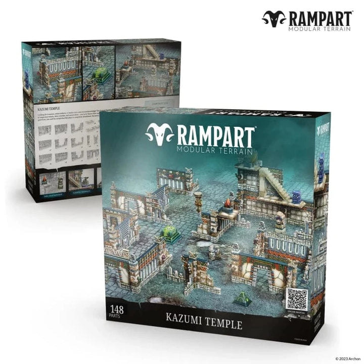 Rampart Modular Terrain Set: Kazumi Temple Model Kit Archon Studio