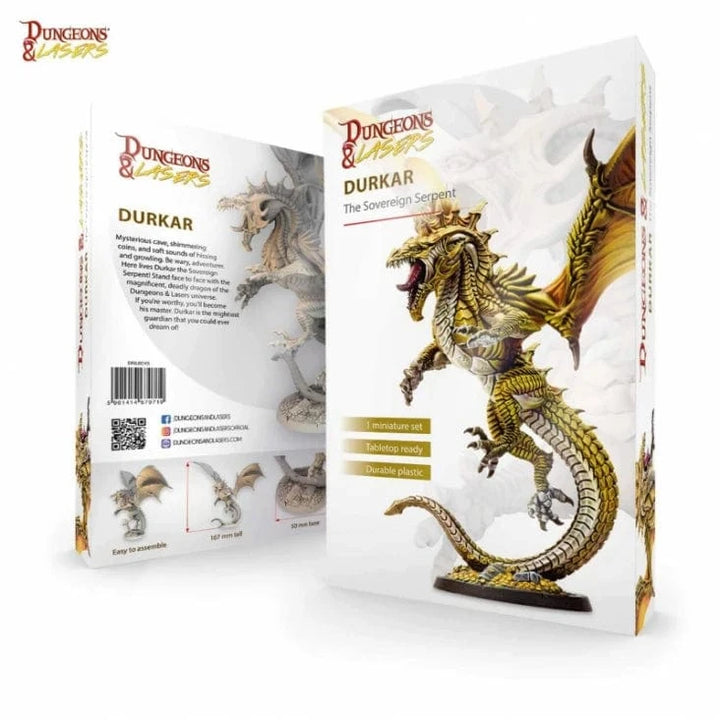 Dungeons & Lasers: Dragons - Durkar, the Sovereign Serpent Model Kit Archon Studio